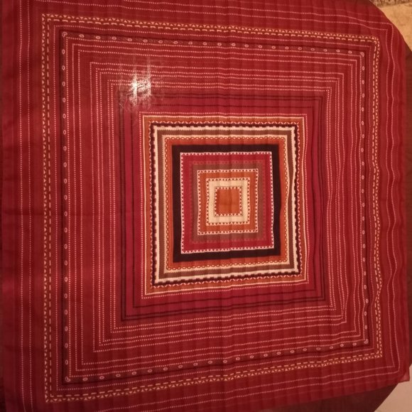 Red Head Scarf - Picture 3 of 4